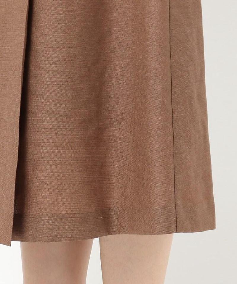 スラブ ラップ風フレアスカート