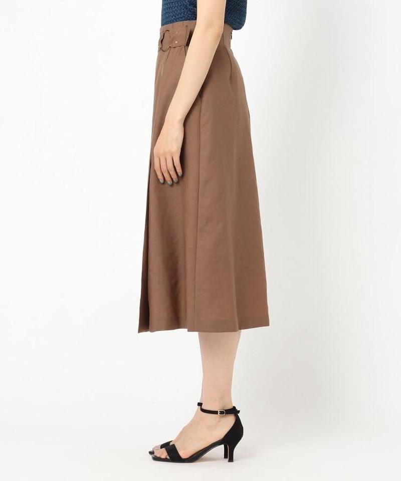 スラブ ラップ風フレアスカート