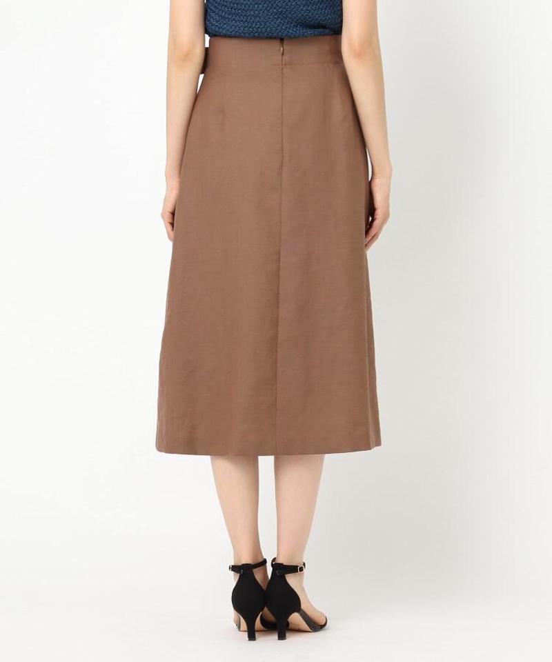 スラブ ラップ風フレアスカート