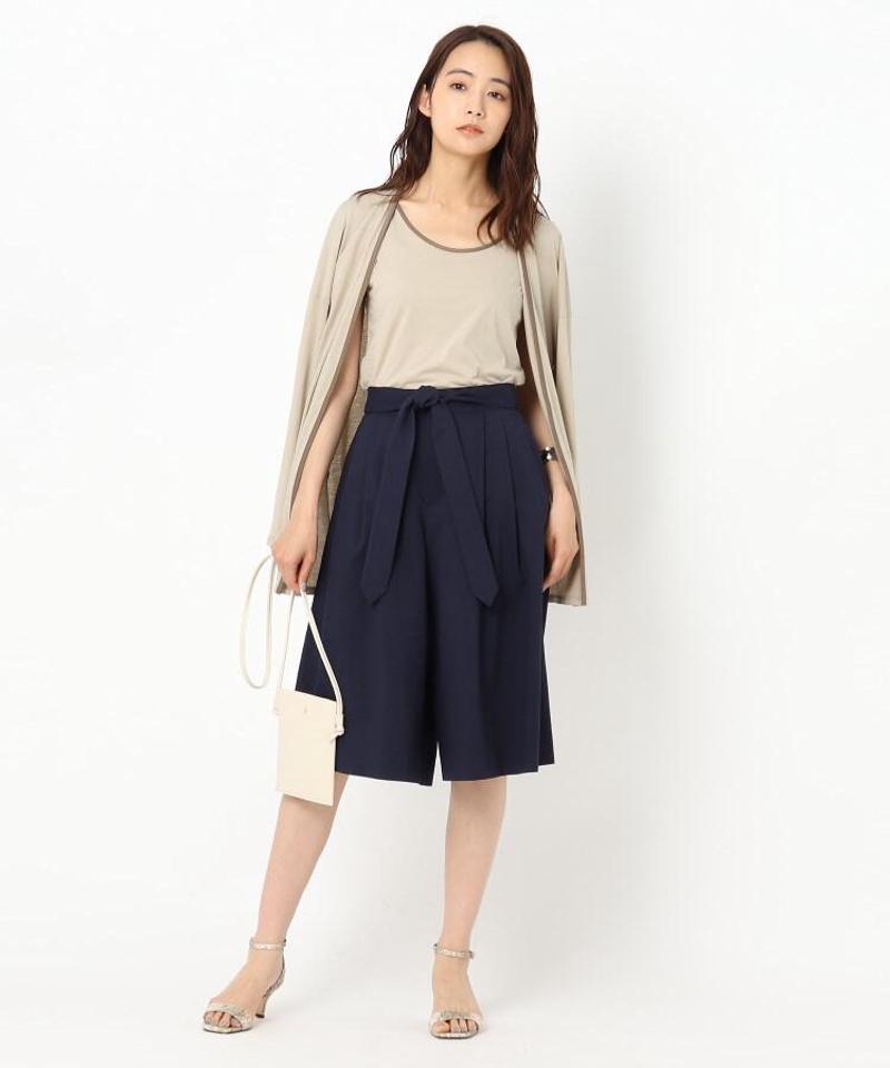 シアサッカーワイドショーツ