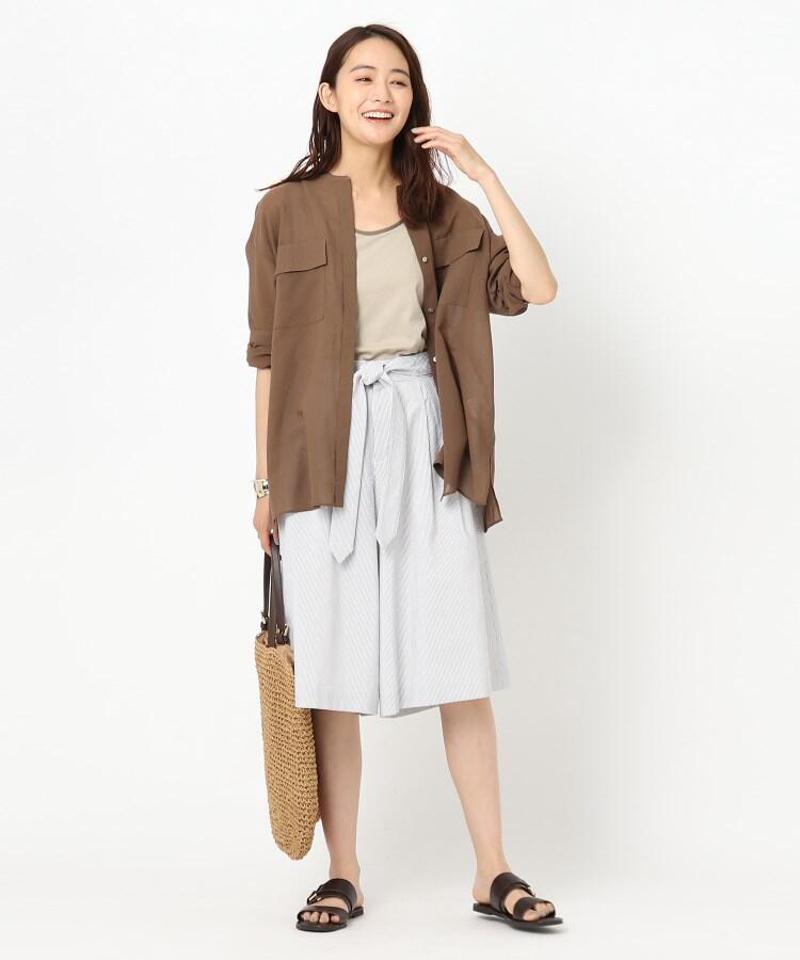 シアサッカーワイドショーツ