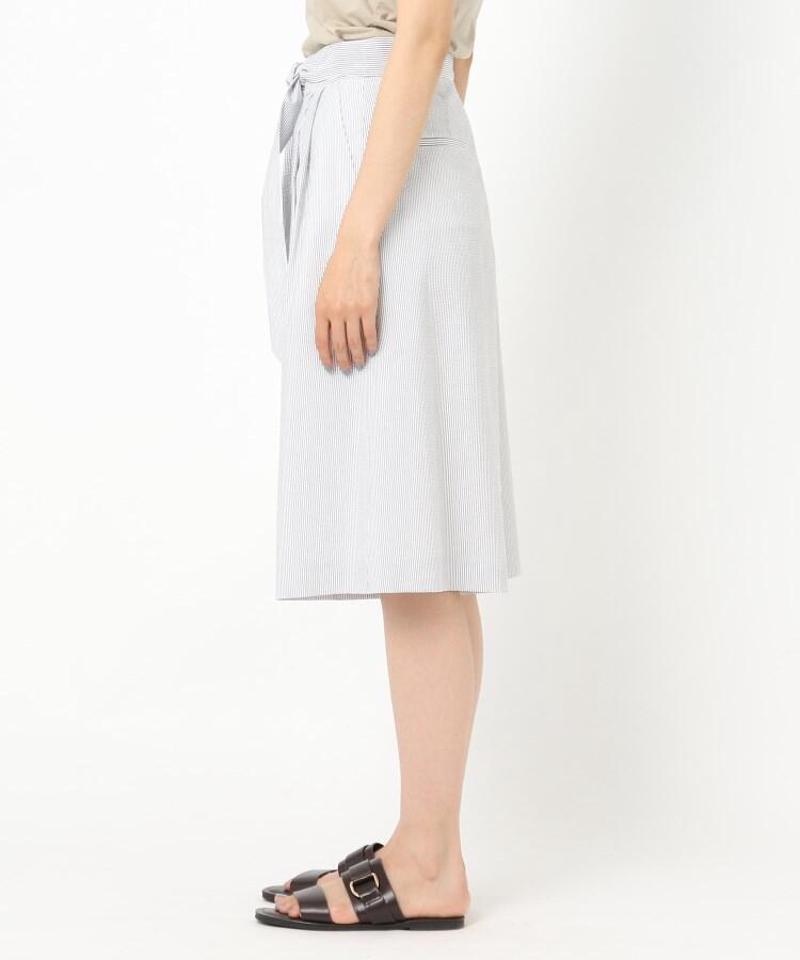 シアサッカーワイドショーツ