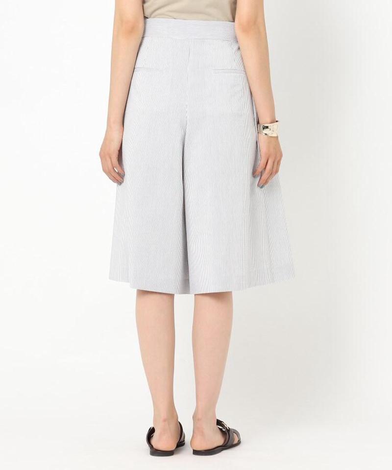 シアサッカーワイドショーツ