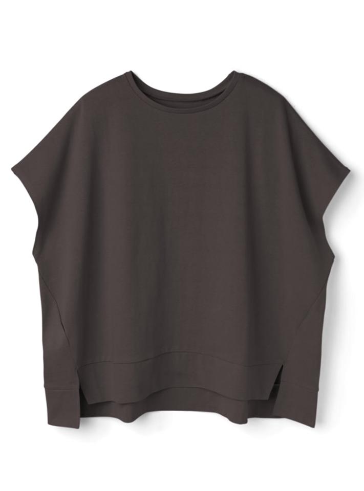 コットンフレンチスリーブワイドTシャツ