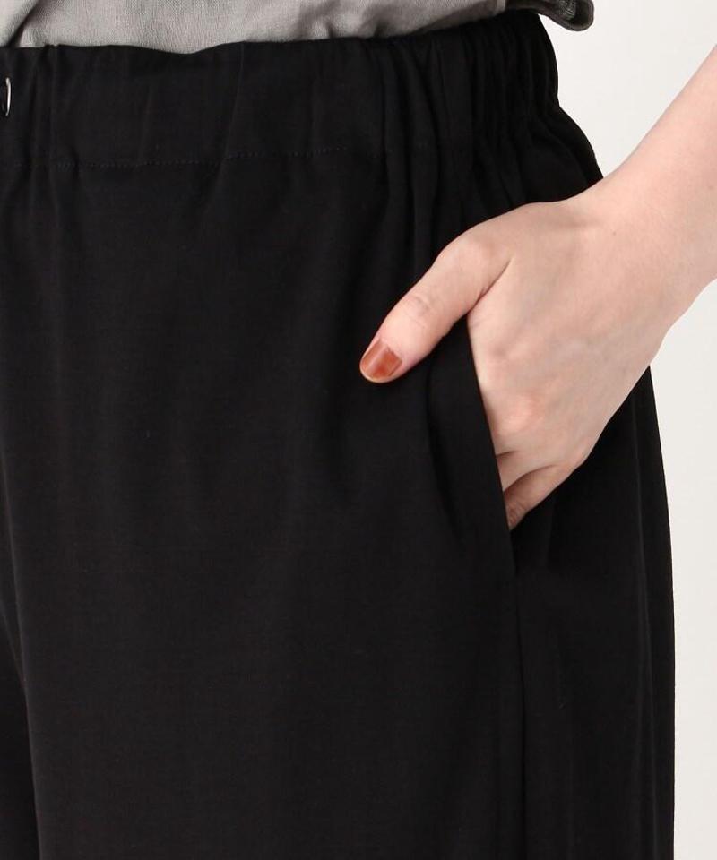 接触冷感コンフォートワイドパンツ