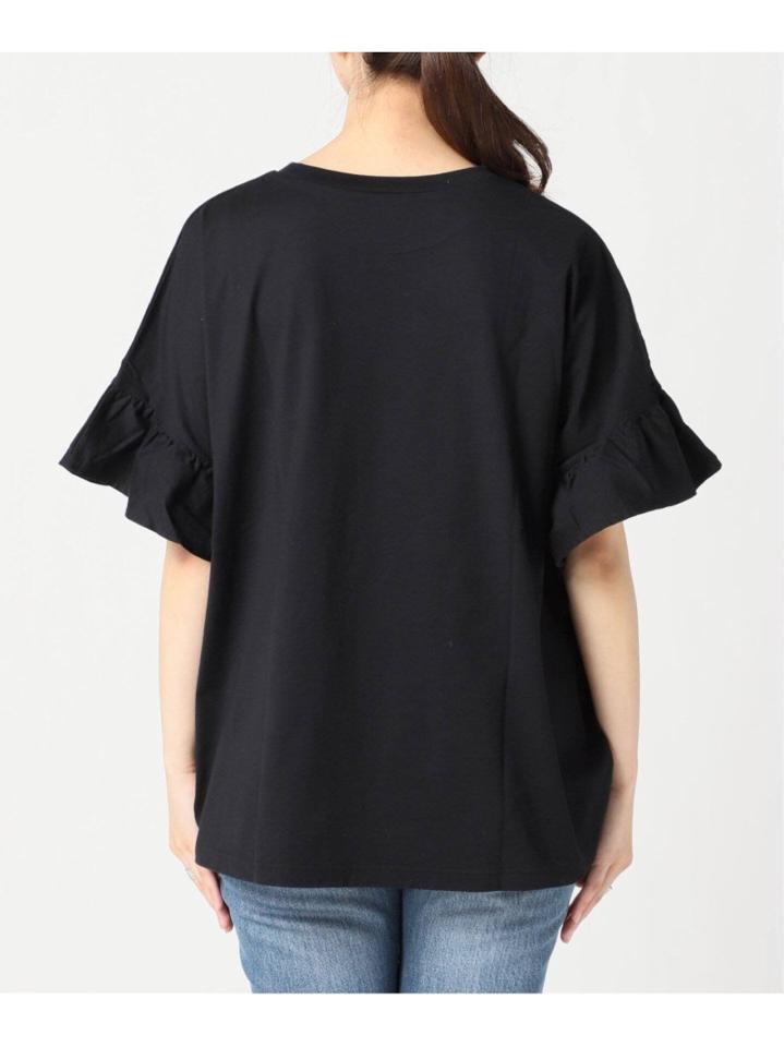 <<追加>>ギャザースリーブポンチョTee◆2