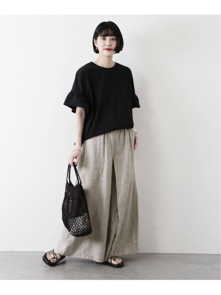 <<追加>>ギャザースリーブポンチョTee◆2