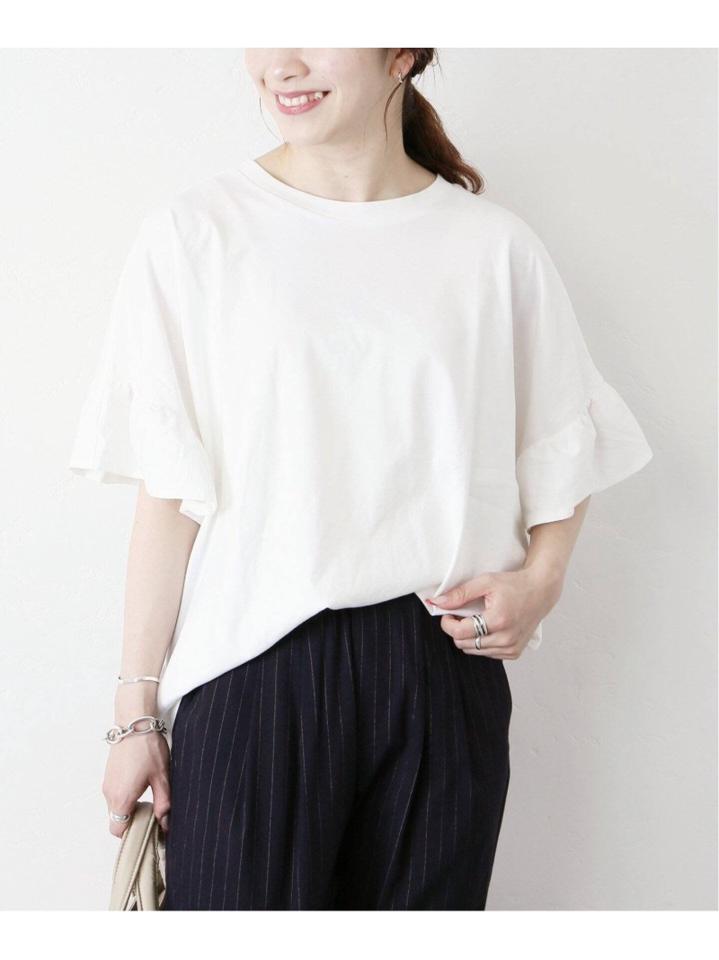 <<追加>>ギャザースリーブポンチョTee◆2
