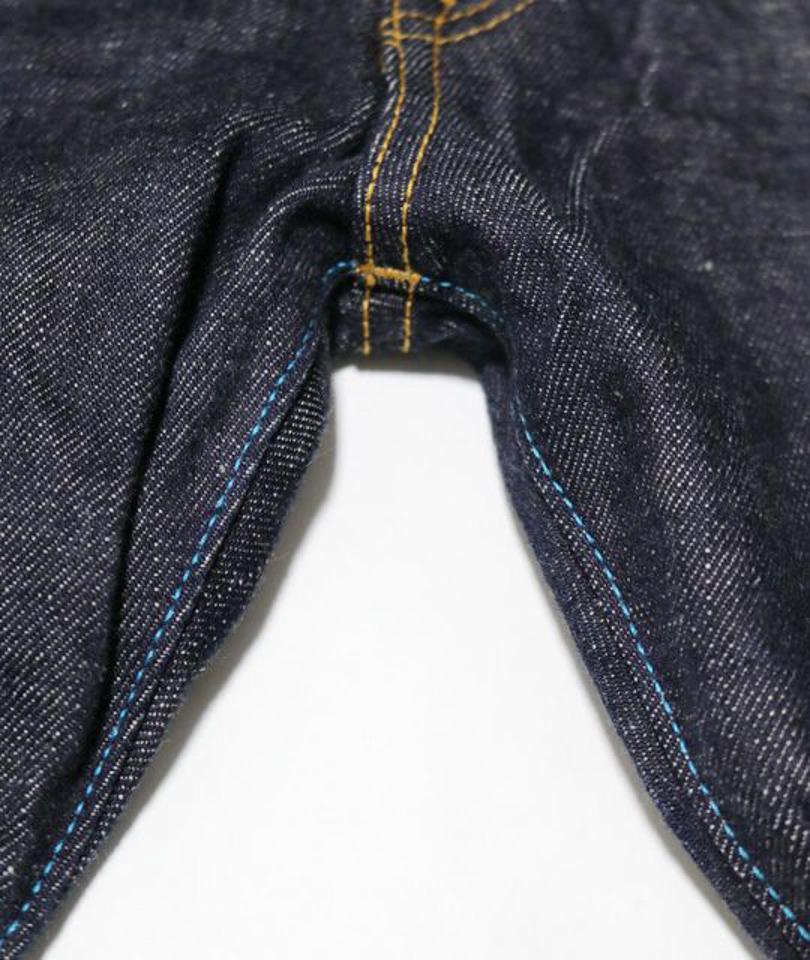 スリムテーパード / 12.5oz アフリカンコットン ブラウンミックスド