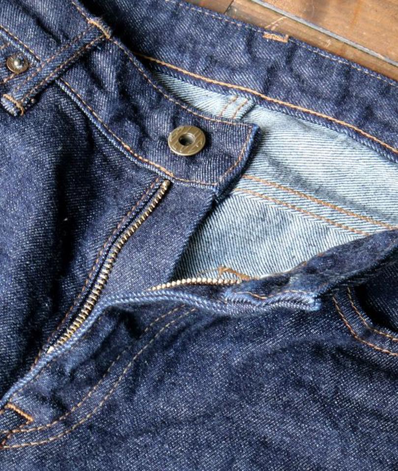 ボーイフレンドジーンズ 13.5oz コートジボワールコットンセルヴィッチ