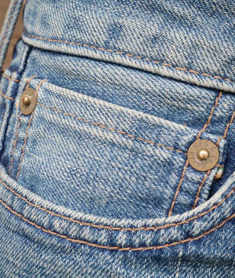 ボーイフレンドジーンズ / 13.5oz コートジボワール綿セルヴィッチ