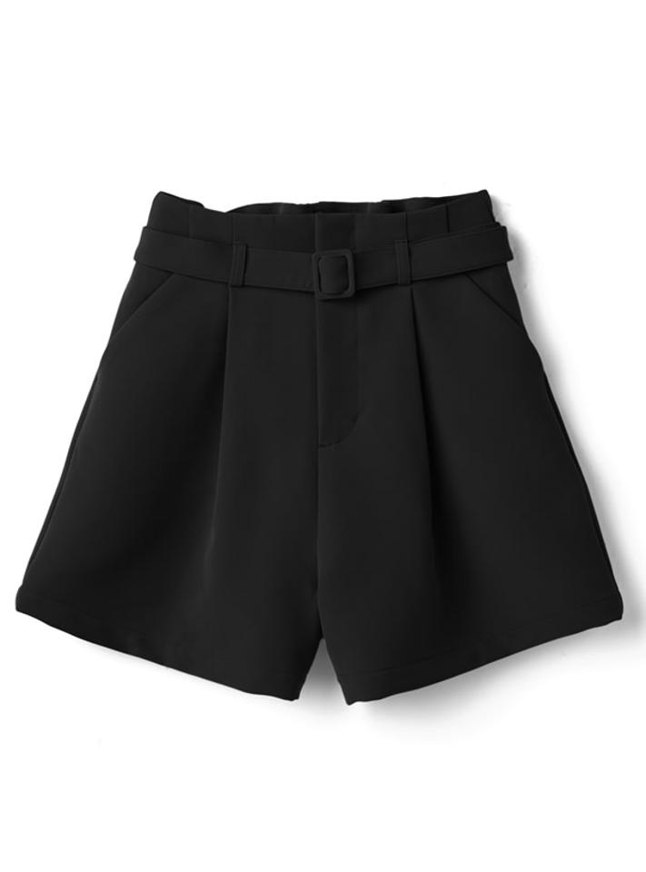ベルト付ショートパンツ