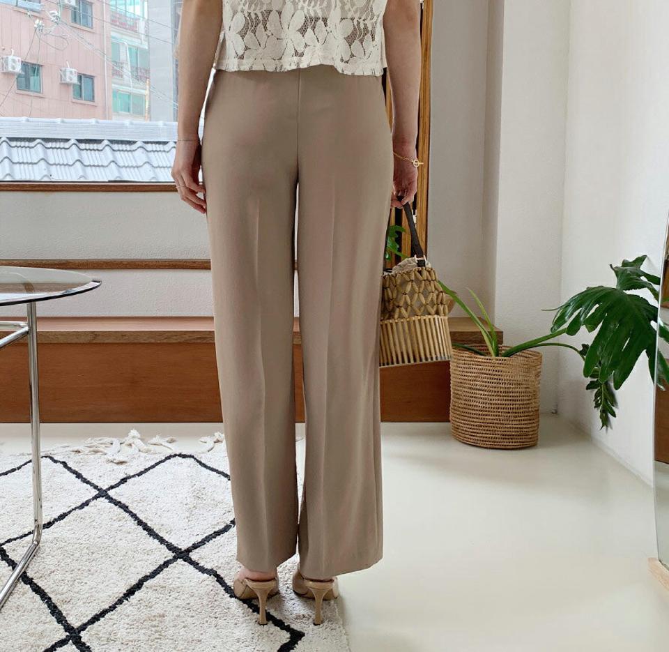 ツータックスラックス・全3色・t57667 レディース 【pt】 パンツ ズボン ロングパンツ スラックス タック 単色 無地 シンプル ベーシック 大人 オフィスカジュアル 春 夏 韓国 ファッション