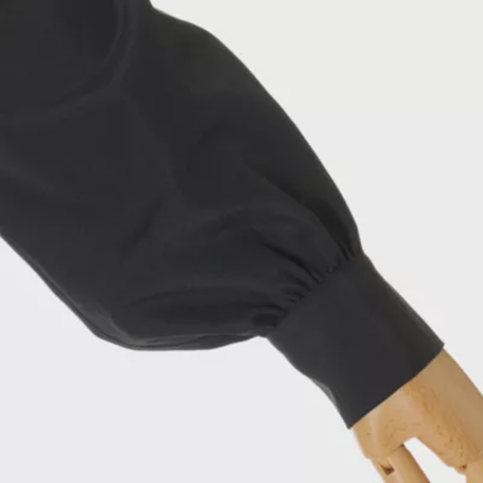 【洗える】しわになりにくい！バックリボンブラウス