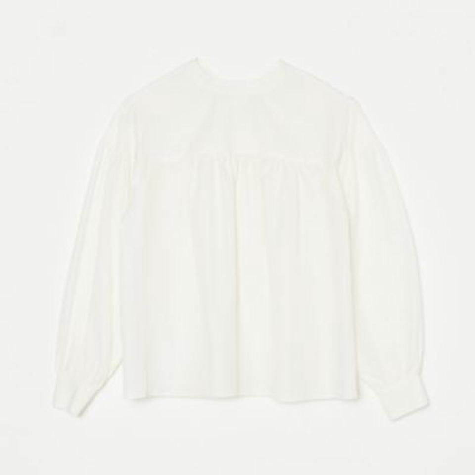 【洗える】しわになりにくい！バックリボンブラウス