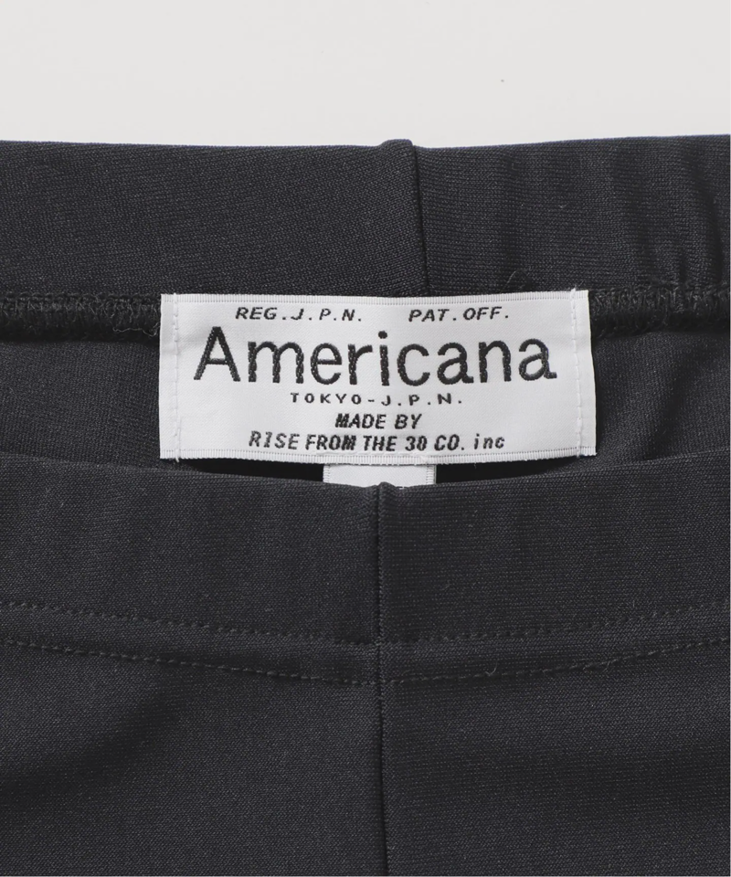 【AMERICANA/アメリカーナ】 ベッチュウAMEY SPORTS ハーフレギンス（AP STUDIO）