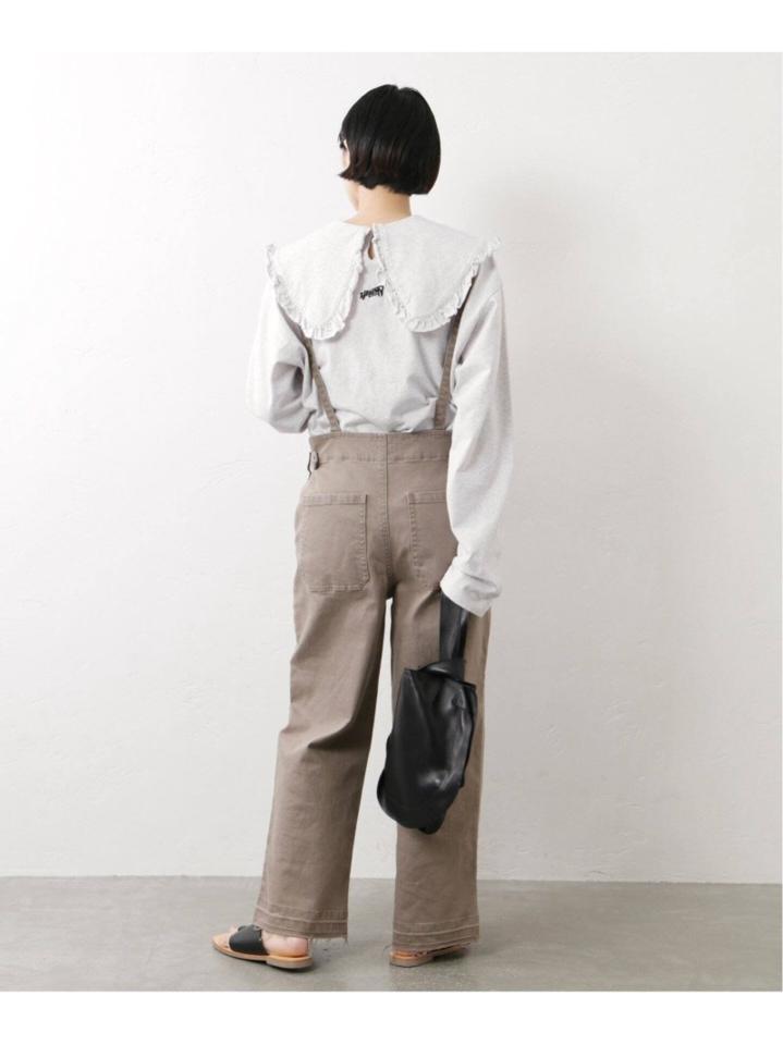 <<予約>>【HOLIDAY】SUPER FINE DRY PURITAN COLLAR ロングスリーブトップス◆