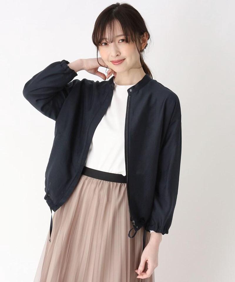 比翼スタンドカラージャケット