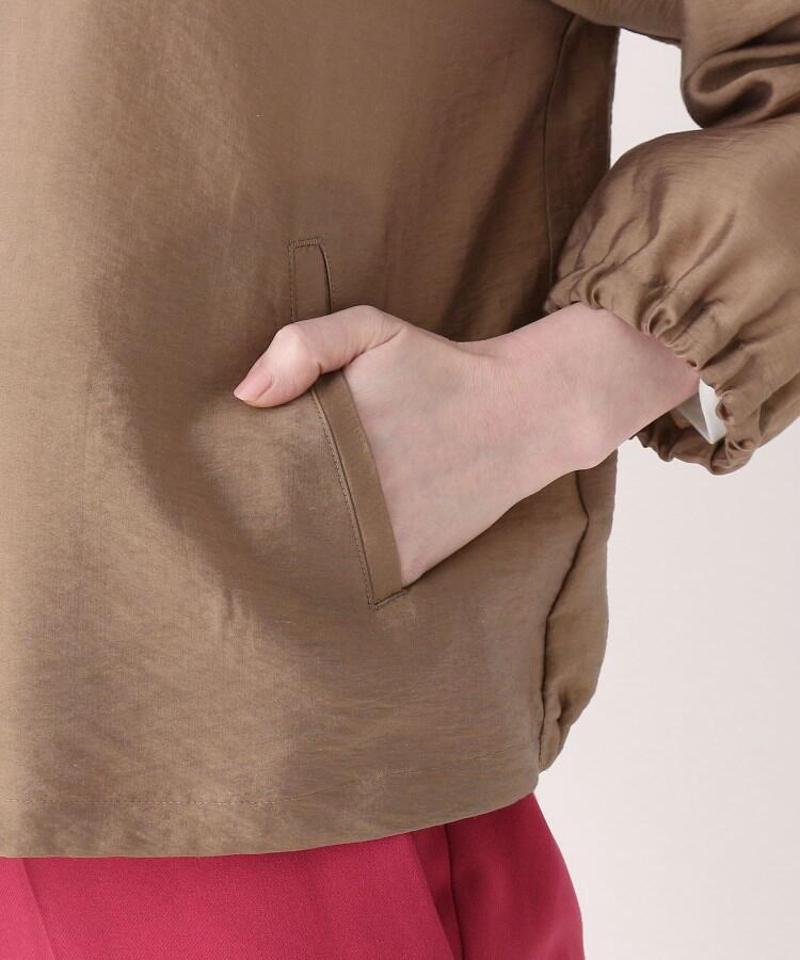 比翼スタンドカラージャケット