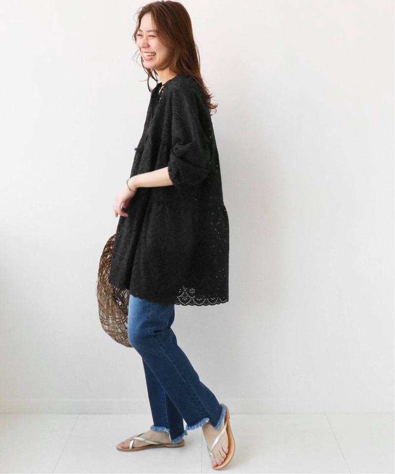 《追加》コットンカットワーク刺繍ティアードブラウス◆（JOURNAL STANDARD relume）