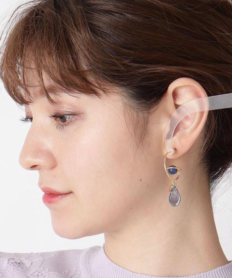 ◆オルガ宇宙 ドロップモチーフピアス