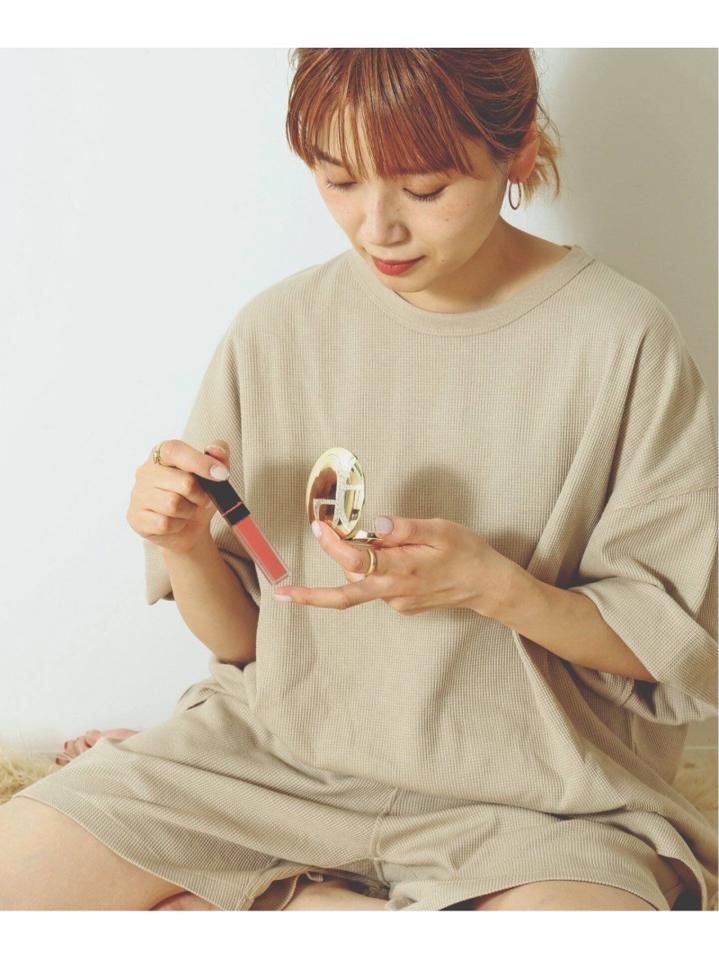 【Tシャツ+ショーツ+巾着袋の3点セット】TCワッフル ホームウェア セット