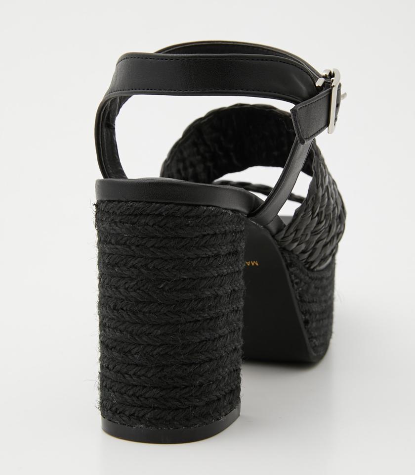 JUTE HEEL STRAP SANDALS/ジュートヒールストラップサンダル