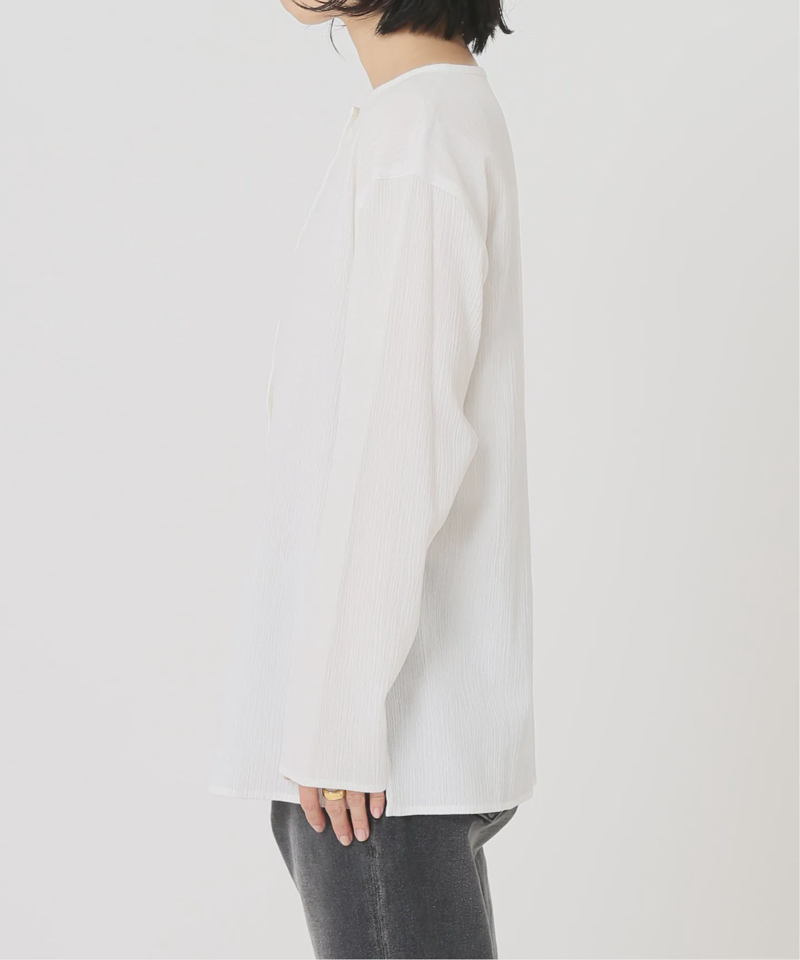コットンクレープシャツブラウス◆（JOURNAL STANDARD relume）