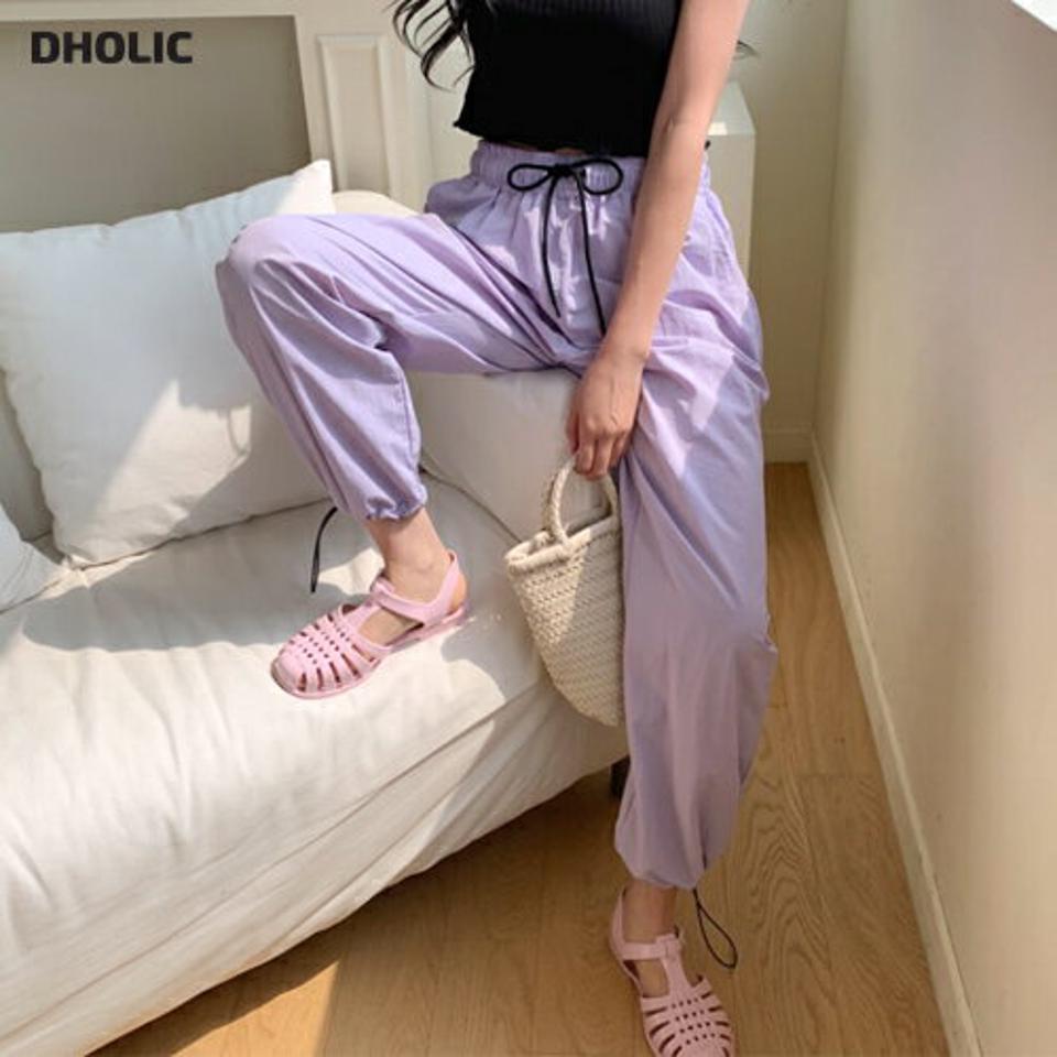 【全品10%OFF】2WAYナイロンパンツ・全6色・a0020 レディース 【pt】【パンツ ズボン ロングパンツ ナイロンパンツ 単色 無地 シンプル カジュアル ストリート ラフ ジョガーパンツ ワイド ストレート 春 夏 秋 韓国 ファッション】【NIJU】