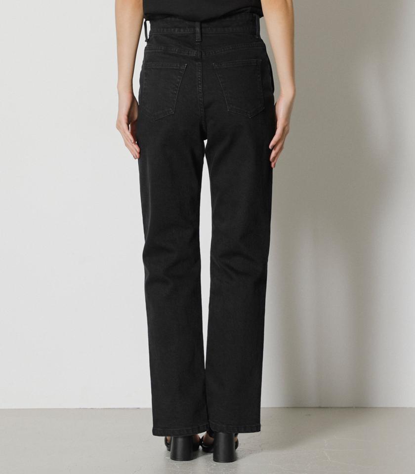 FRONT SLIT DENIM FLARE/フロントスリットデニムフレア