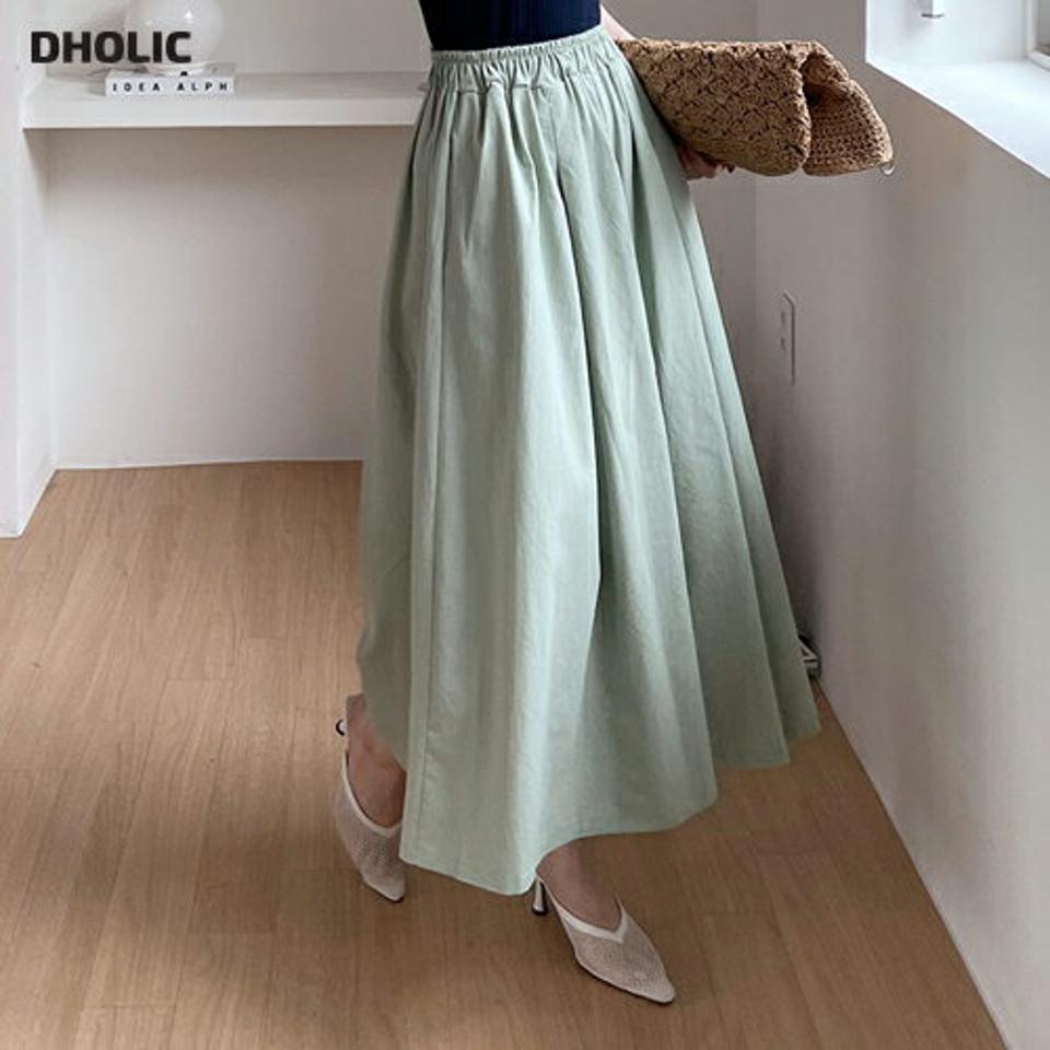 ウエストゴムワイドパンツ・全4色・t69263 レディース 【pt】 パンツ ズボン ロングパンツ ワイドパンツ スカンツ 単色 無地 シンプル カジュアル ラフ ウエストゴム 春 夏 韓国 ファッション ハイホリHIHOLLI