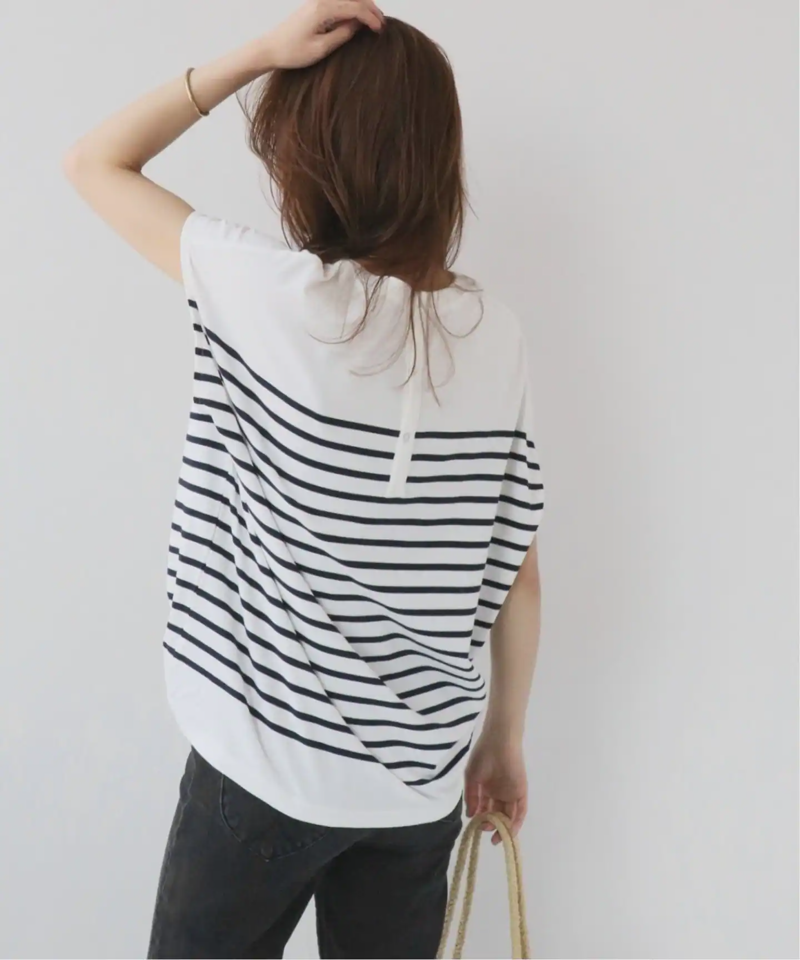 《追加3》フレンチスリーブボーダーTEE◆（JOURNAL STANDARD relume）