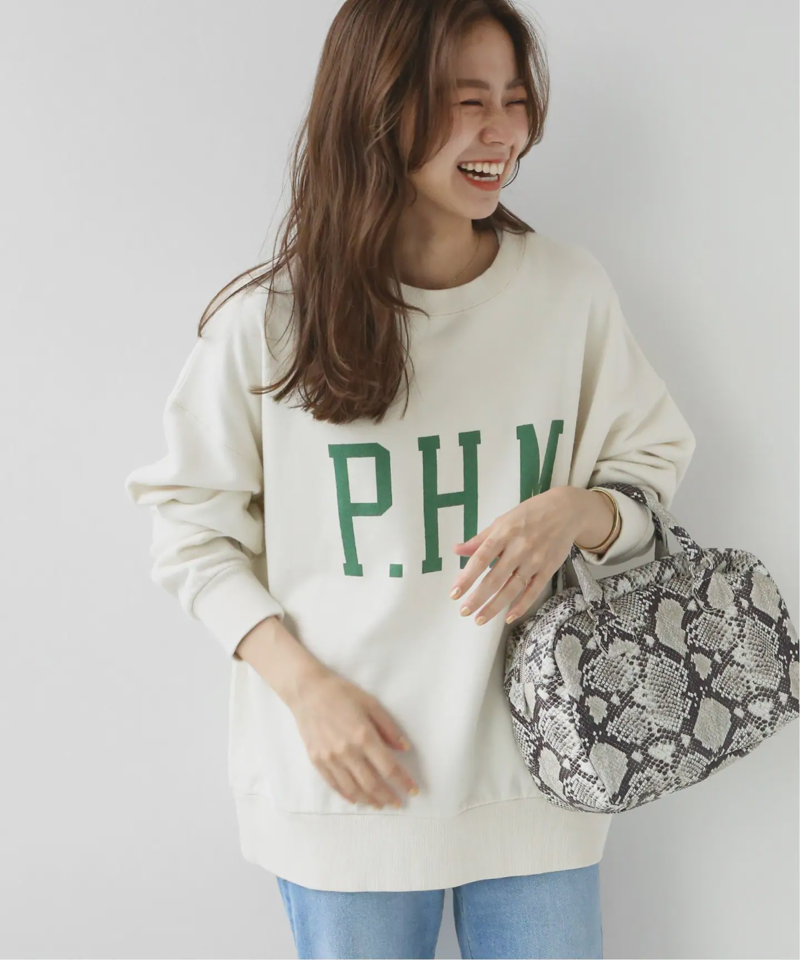 カレッジスウェットP.H.M◆（JOURNAL STANDARD relume）