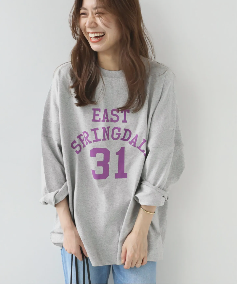 【CHAMPION/チャンピオン】 *RELUME LONG SLEEVE T-SH 16s/OE：別注TEE◆（JOURNAL STANDARD relume）
