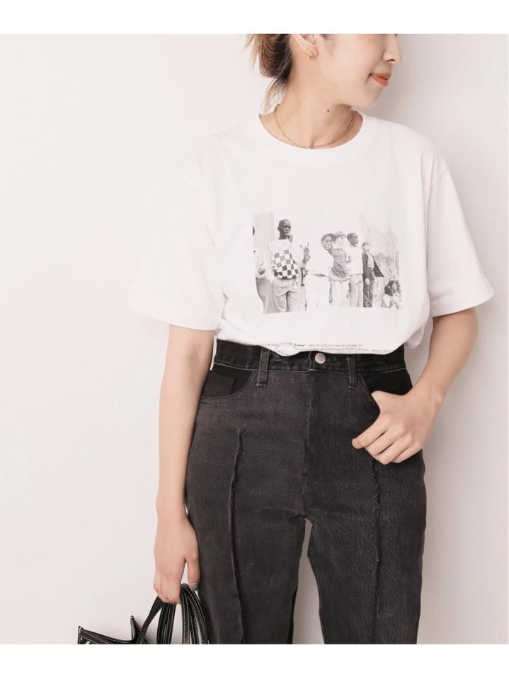 【POET MEETS DUBWISE】WALL STREET YOUTH-T:Tシャツ◆（JOURNAL STANDARD L'ESSAGE）
