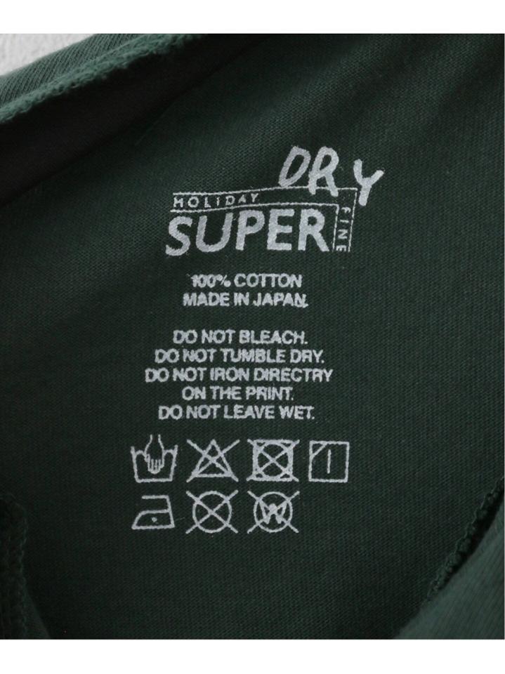 【HOLIDAY/ホリデー】SUPER FINE DRY PURITAN COLLAR BL:カットソー