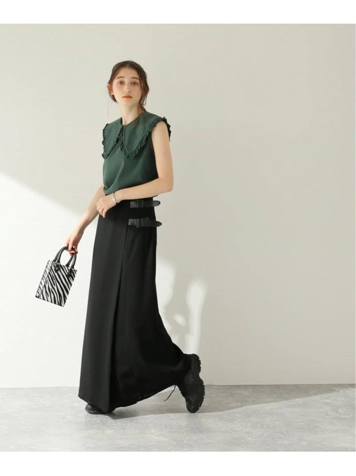 【HOLIDAY/ホリデー】SUPER FINE DRY PURITAN COLLAR BL:カットソー