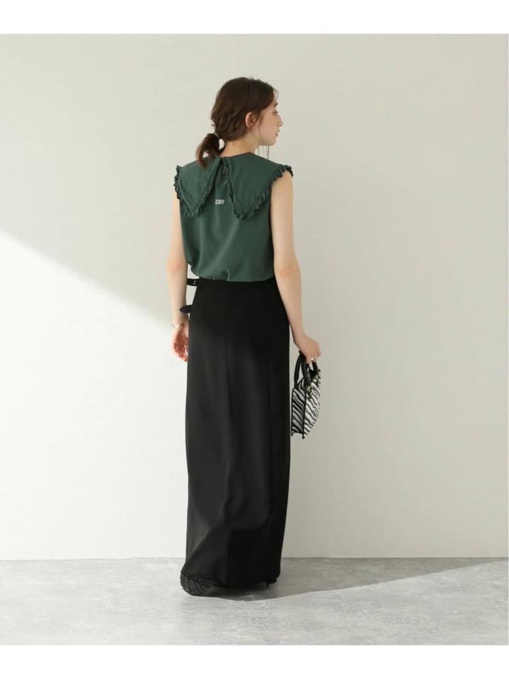 【HOLIDAY/ホリデー】SUPER FINE DRY PURITAN COLLAR BL:カットソー