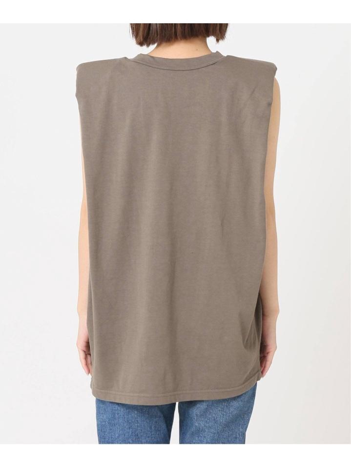 【INSCRIRE /アンスクリア】 WELLNESS Flocky Tee:カットソー◆