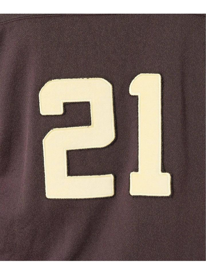 【INSCRIRE /アンスクリア】 Crack Print Football Long Tee:カットソー◆（JOURNAL STANDARD L'ESSAGE）