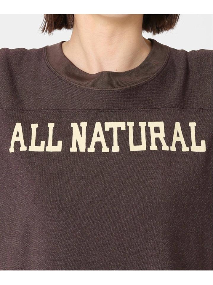 【INSCRIRE /アンスクリア】 Crack Print Football Long Tee:カットソー◆（JOURNAL STANDARD L'ESSAGE）