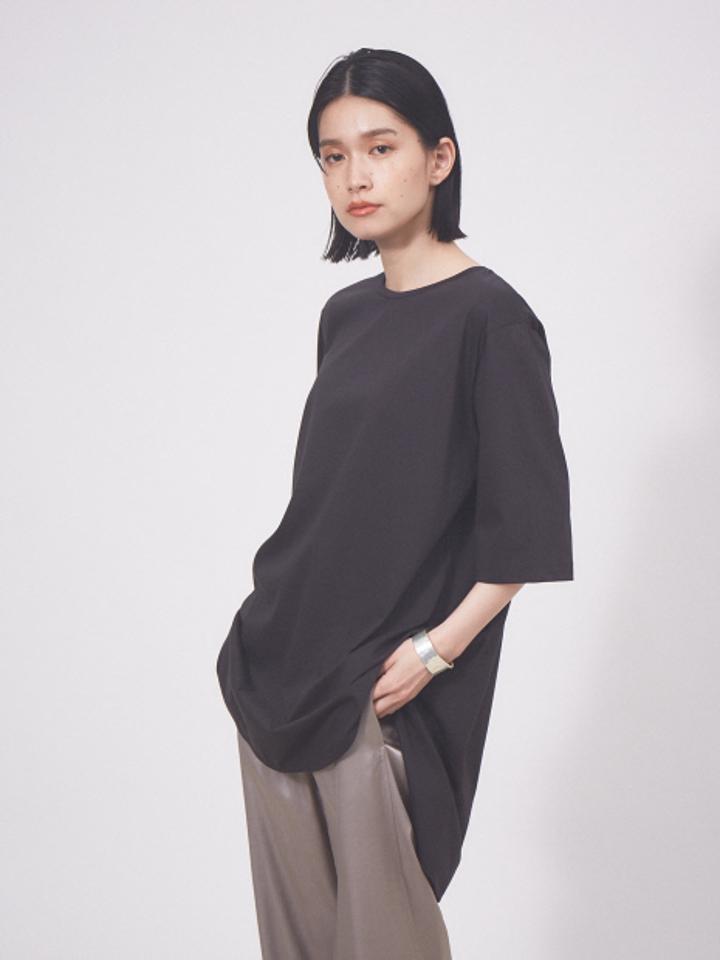 【接触冷感】コンパクトクールチュニックTシャツ