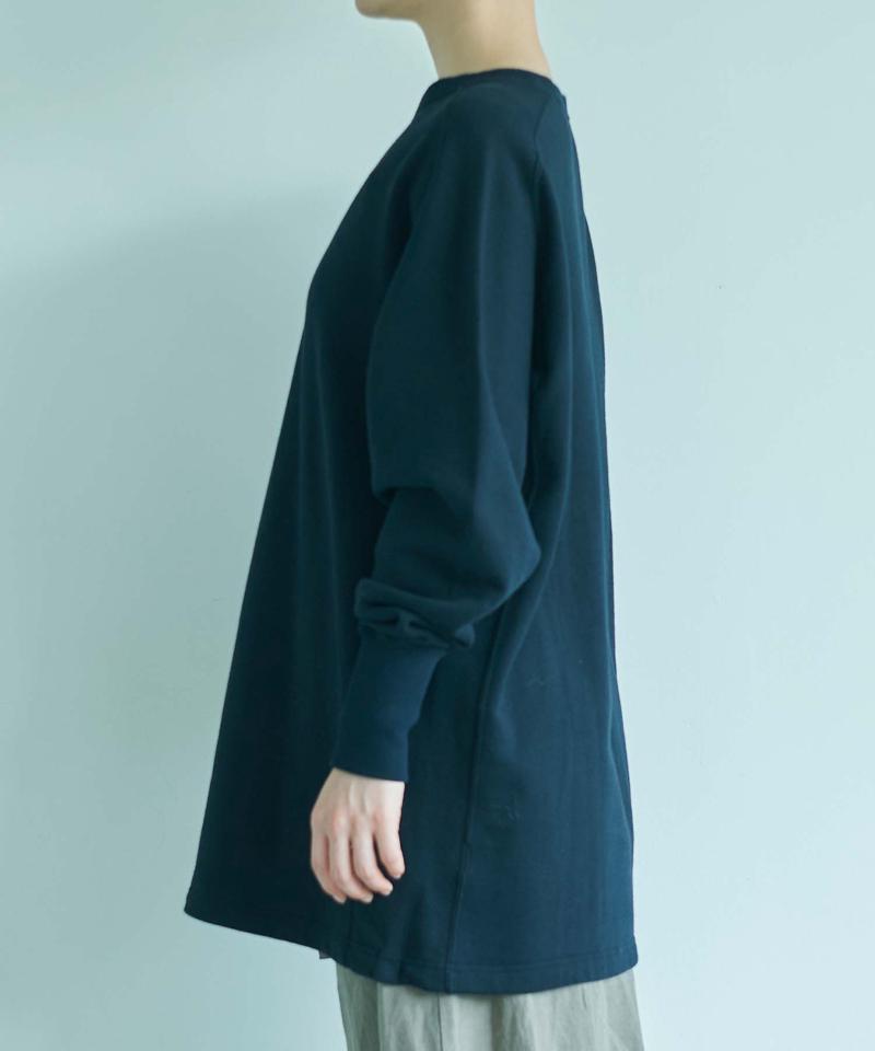 ○【etsort.】甘撚り裏毛　ロングスウェット（note et silence.）