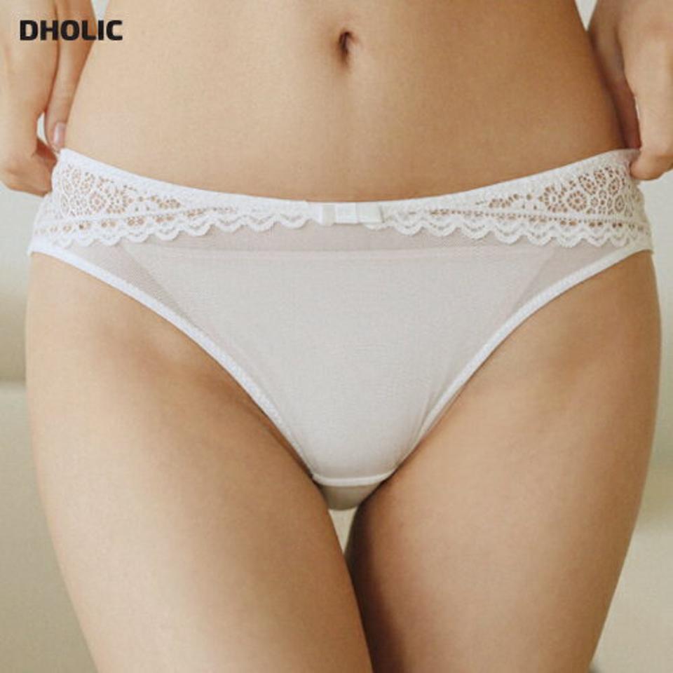 花柄ショーツ・全4色・d44753 レディース 【uw】韓国ファッション アンダーウェア ランジェリー 下着 ショーツ パンツ 大人 上品 フェミニン インナー レース シースルー 花柄 フラワー リボン フィット 夏 春