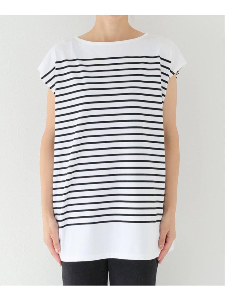 コーマボーダーフレンチTシャツ