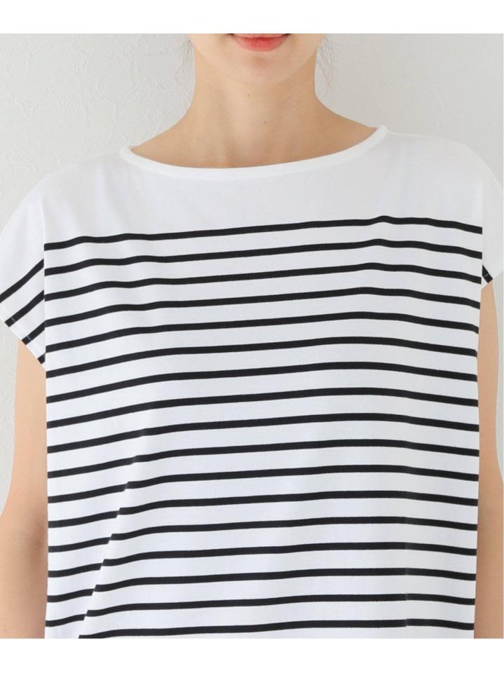 コーマボーダーフレンチTシャツ