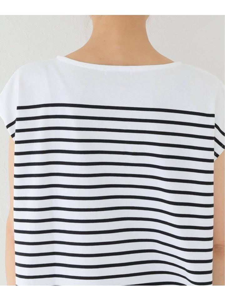 コーマボーダーフレンチTシャツ