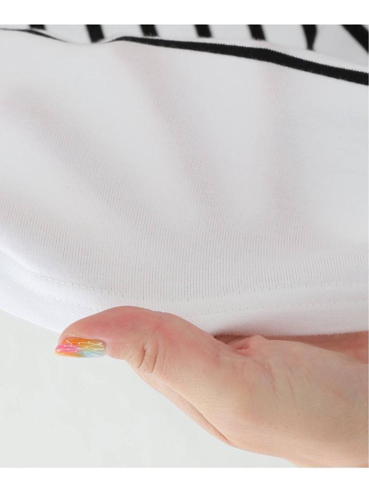 コーマボーダーフレンチTシャツ