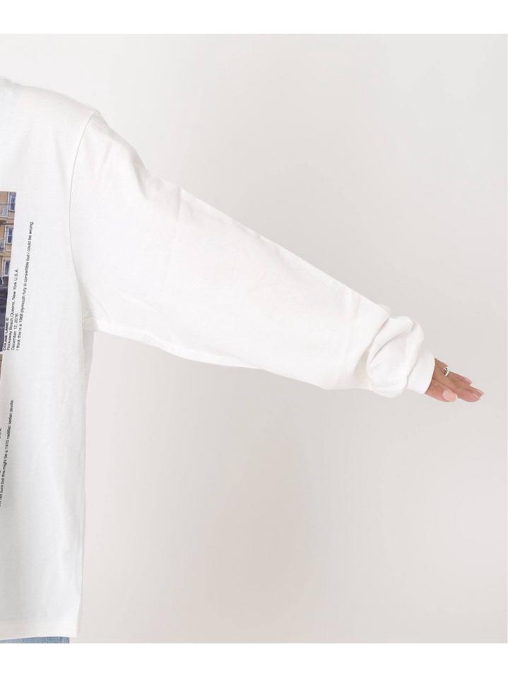 【JANE SMITH】 CADILLAC PLYMOUTH LONG SLEEVE:カットソー◆（JOURNAL STANDARD L'ESSAGE）
