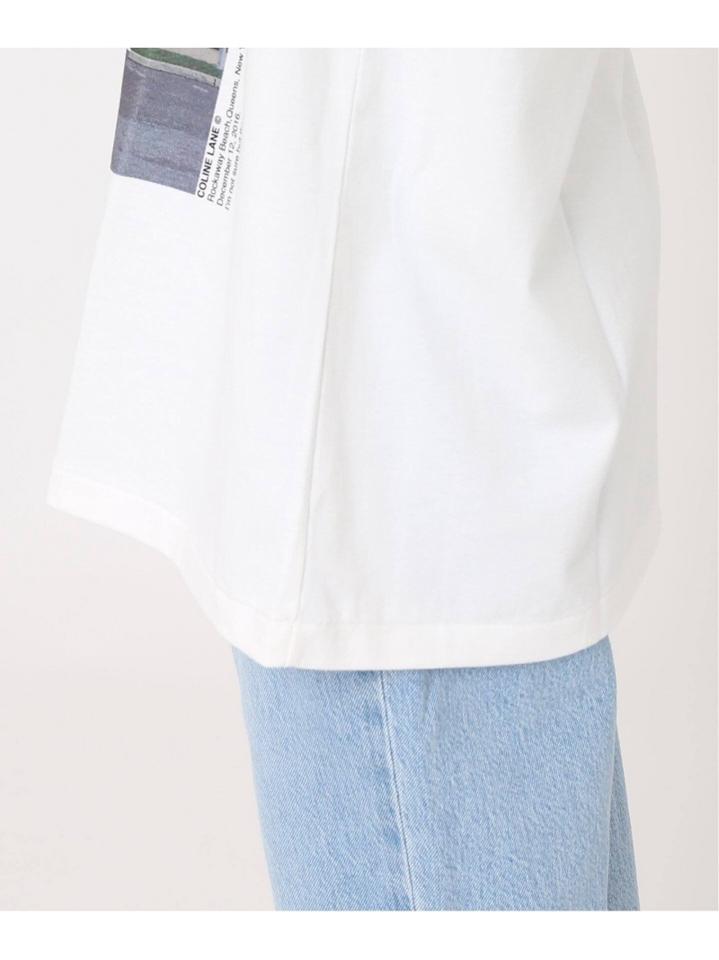 【JANE SMITH】 CADILLAC PLYMOUTH LONG SLEEVE:カットソー◆（JOURNAL STANDARD L'ESSAGE）
